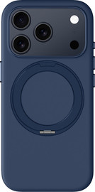 AMAZINGTHING AMAZINGTHING Cloudie MagSpin Case iPhone 17 Pro Max Blue - מגן רך Cloudie עם רינג מסתובב לאייפון 17 פרו מקס כחול