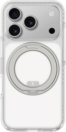 AMAZINGTHING AMAZINGTHING Titan Pro MagSpin Case iPhone 17 Pro Clear - מגן פרימיום עם רינג מסתובב לאייפון 17 פרו שקוף