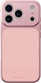 AMAZINGTHING AMAZINGTHING Minimal FullCover Case iPhone 17 Pro Max Pink - מגן מלא מינימליסטי לאייפון 17 פרו מקס ורוד