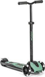 Scoot & Ride קורקינט לילדים ונוער דגם Highwaykick 5 עם אורות בגלגלים - ירוק FOREST