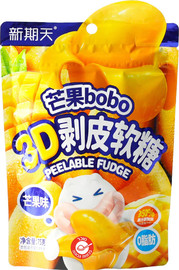 Teimim Bobo Peelable Mango פאדג סוכריות גומי מתקלף בטעמי מנגו