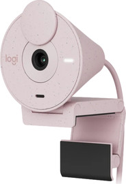 LOGITECH מצלמת רשת Logitech BRIO 300 – צבע ורוד