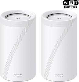 Tp-link ראוטר TP-Link BE19000 Whole Home Mesh Wi-Fi 7 System Deco BE85 - שתי יחידות