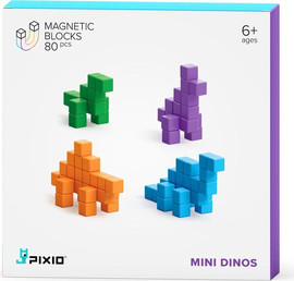 PIXIO פיקסיו קוביות מגנטיות סדרת סיפור - מיני דינוזאורים - PIXIO