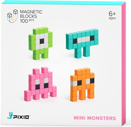 PIXIO פיקסיו קוביות מגנטיות סדרת סיפור - מיני מפלצות - PIXIO