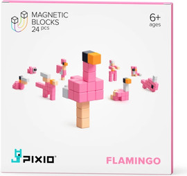 PIXIO פיקסיו קוביות מגנטיות סדרת סיפור - פלמנגו - PIXIO