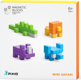 PIXIO פיקסיו קוביות מגנטיות סדרת סיפור - מיני ספארי - PIXIO