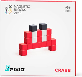 PIXIO פיקסיו קוביות מגנטיות סדרת סיפור - מפלצת קטנה - סרטן - PIXIO