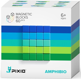 PIXIO פיקסיו קוביות מגנטיות - אמפיביו - אבסטרקט (מארז מופשט) - PIXIO