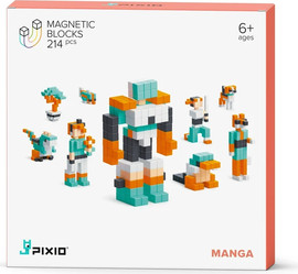 PIXIO פיקסיו קוביות מגנטיות סדרת סיפור - מנגה - PIXIO