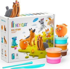 Hey Clay עיצוב בחימר - סט חבורת הכלבים - Hey Clay