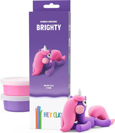 Hey Clay היי קליי - Hey Clay - לונה חדת הקרן - יצירה בחימר קל בעזרת אפליקציה