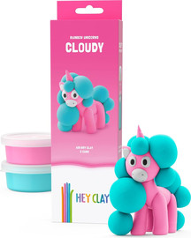 Hey Clay היי קליי - Hey Clay - סקיילי חדת הקרן - יצירה בחימר קל בעזרת אפליקציה