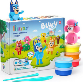 Hey Clay עיצוב בחימר - סט בלואי וחברים - Hey Clay