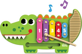 בית העץ קסילופון תנין מעץ לילדים 51222 מאת בית העץ
