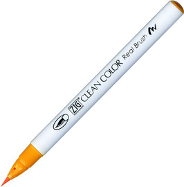 ZIG זיג טוש מכחול ZIG CLEAN COLOR -Bright Yellow 052