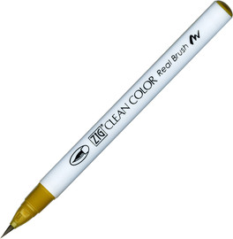 ZIG זיג טוש מכחול ZIG CLEAN COLOR - Yellow Green 053