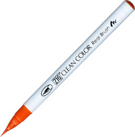 ZIG זיג טוש מכחול ZIG CLEAN COLOR - Orange 070