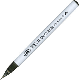 ZIG זיג טוש מכחול ZIG CLEAN COLOR - Dark Gray 095