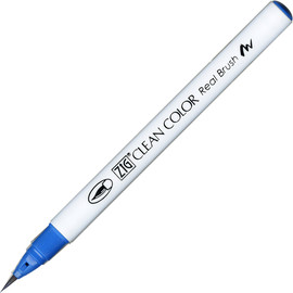 ZIG זיג טוש מכחול ZIG CLEAN COLOR -Cornflour Blue 037
