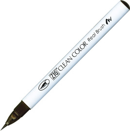 ZIG זיג טוש מכחול ZIG CLEAN COLOR - Deep Brown 068