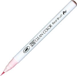 ZIG זיג טוש מכחול ZIG CLEAN COLOR- Sugared Almond Pink 200
