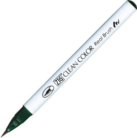 ZIG זיג טוש מכחול ZIG CLEAN COLOR -Marine Green 400