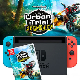 Nintendo Nintendo Switch | באנדל קונסולת כולל משחק Urban Trial Playground