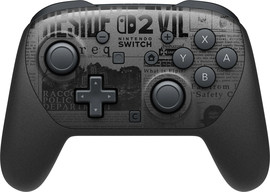 NINTENDO שלט Nintendo Switch 2 Pro צבע שחור מהדורת Resident Evil Requiem