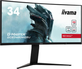 Iiyama מסך מחשב ‏34 ‏אינטש iiYAMA G-Master GCB3480WQSU-B1 UWQHD