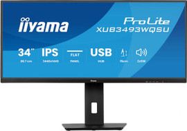 Iiyama מסך מחשב 34" IIYAMA PROLITE IPS UWQHD 120HZ 1MS