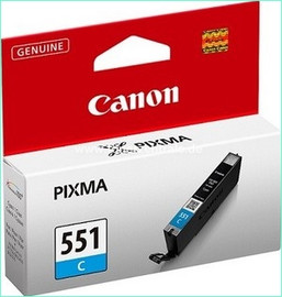 CANON ראש דיו כחול מקורי Canon CLI551C (332 דפים)