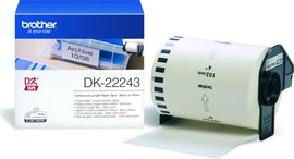 BROTHER מדבקות נייר רציף רוחב 102 מ"מ אורך 30.48 מטר Brother DK-22243 ברדר