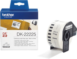 BROTHER מדבקות מקוריות רציף רוחב 38 מ"מ אורך 30.48 Brother DK-22225