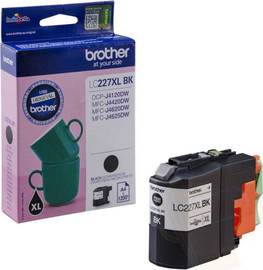 BROTHER ראש דיו שחור מקורי Brother LC-227XLBK (1,200 דפים)