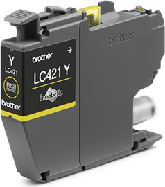 BROTHER ראש דיו צהוב מקורי Brother LC421Y (200 דפים)