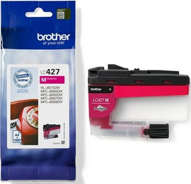 BROTHER ראש דיו אדום מקורי Brother LC427M (1,500 דפים)