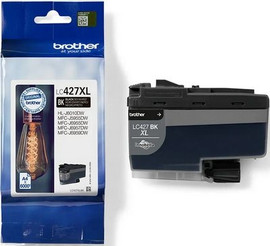 BROTHER ראש דיו שחור מקורי Brother LC427XLBK (6,000 דפים)