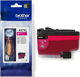 BROTHER ראש דיו אדום מקורי Brother LC427XLM (5,000 דפים)