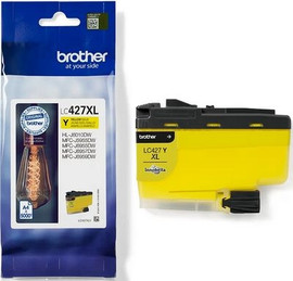 BROTHER ראש דיו צהוב מקורי Brother LC427XLY (5,000 דפים)