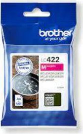 BROTHER ראש דיו אדום מקורי Brother LC422M (550 דפים)