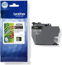 BROTHER ראש דיו שחור מקורי Brother LC422XLBK (3,000 דפים)