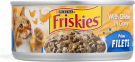 Friskies שימורי פריסקיז פילה עוף ברוטב 156 גר'