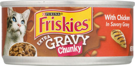 Friskies שימורי פריסקיז אקסטרא גרייבי עוף 156 גר'