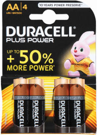 דורסל PLUS POWER סוללות AA