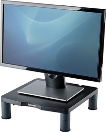 Fellowes מגביה מסך ארגונומי Fellowes פלואוס Standard Monitor Riser שחור