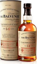 THE BALVENIE וויסקי בלוויני 14 שנה קאריביאן קאסק 700 מל / BALVENIE 14 YEARS CARIBBEAN CASK