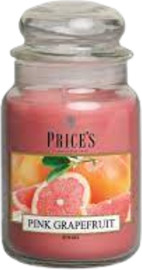 Decorado נר איכותי גדול PINK GRAPEFRUIT