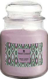 PRICES CANDELS נר פרייסס בריח VELVET CHERRY