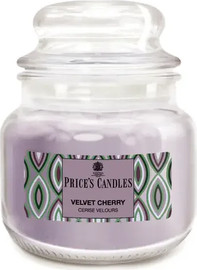 PRICES CANDELS נר פרייסס בריח VELVET CHERRY